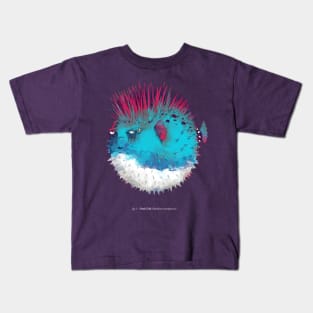 Punk Fish - Pufferfish Kids T-Shirt